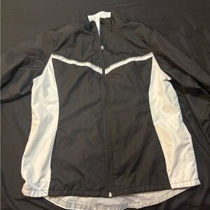 Danskin Now Black and White Athletic Jacket